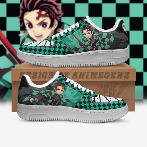 Demon Slayer Tanjiro Air Sneakers Custom Anime Shoes