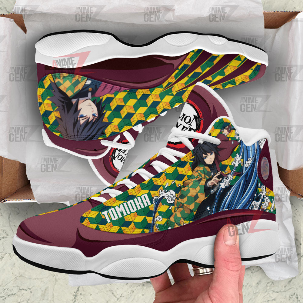 Demon Slayer JD13 JD Sneakers Giyu Tomioka Custom Anime Shoes