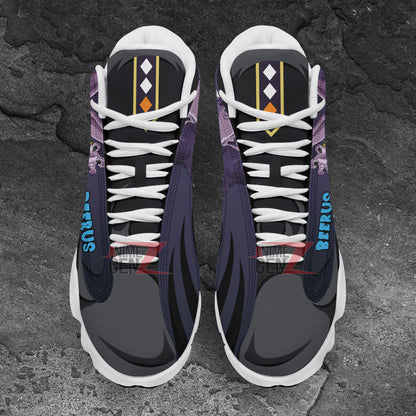 Dragon Ball Beerus Air Jordan 13 Sneakers Custom Anime Shoes