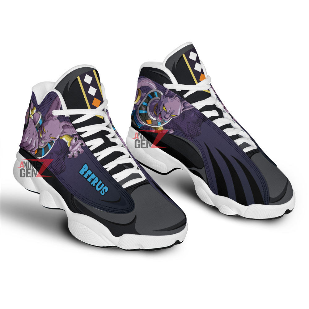 Dragon Ball Beerus Air Jordan 13 Sneakers Custom Anime Shoes