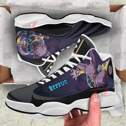 Dragon Ball Beerus Air Jordan 13 Sneakers Custom Anime Shoes