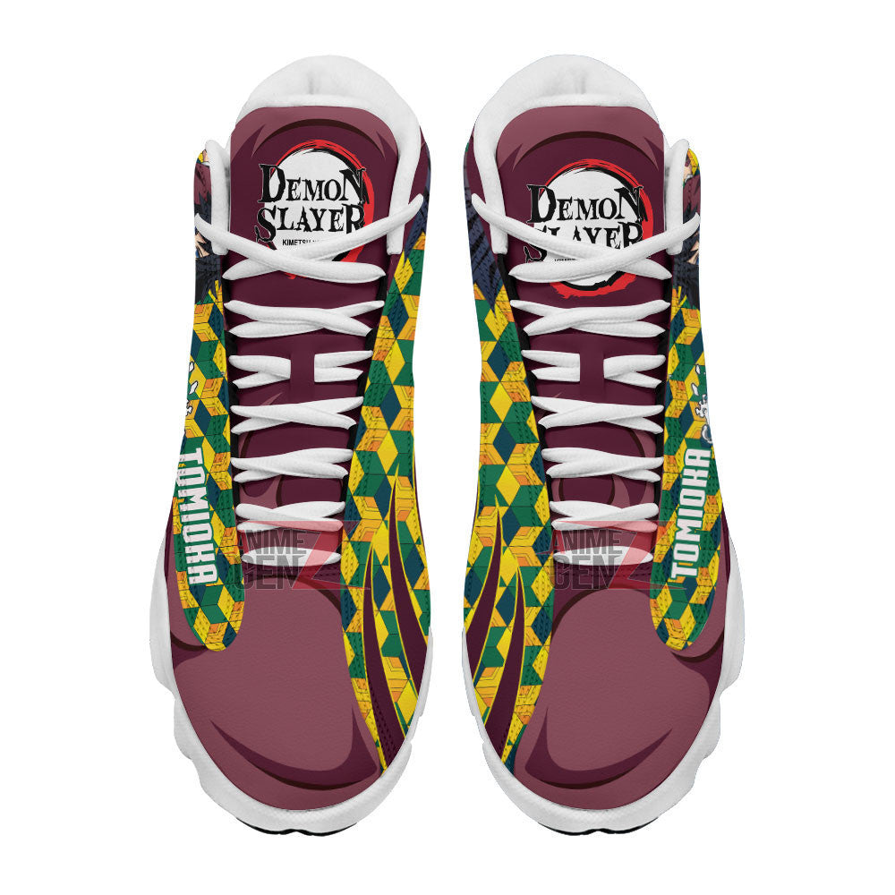 Demon Slayer JD13 JD Sneakers Giyu Tomioka Custom Anime Shoes
