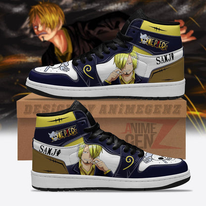 One Piece Sanji JD Sneakers Custom Anime Shoes