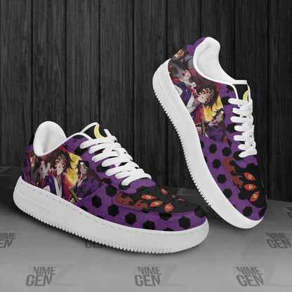 Demon Slayer Kokushibou Air Sneakers Custom Anime Shoes