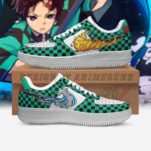 Demon Slayer Tajiro Air Sneakers Custom Anime Shoes