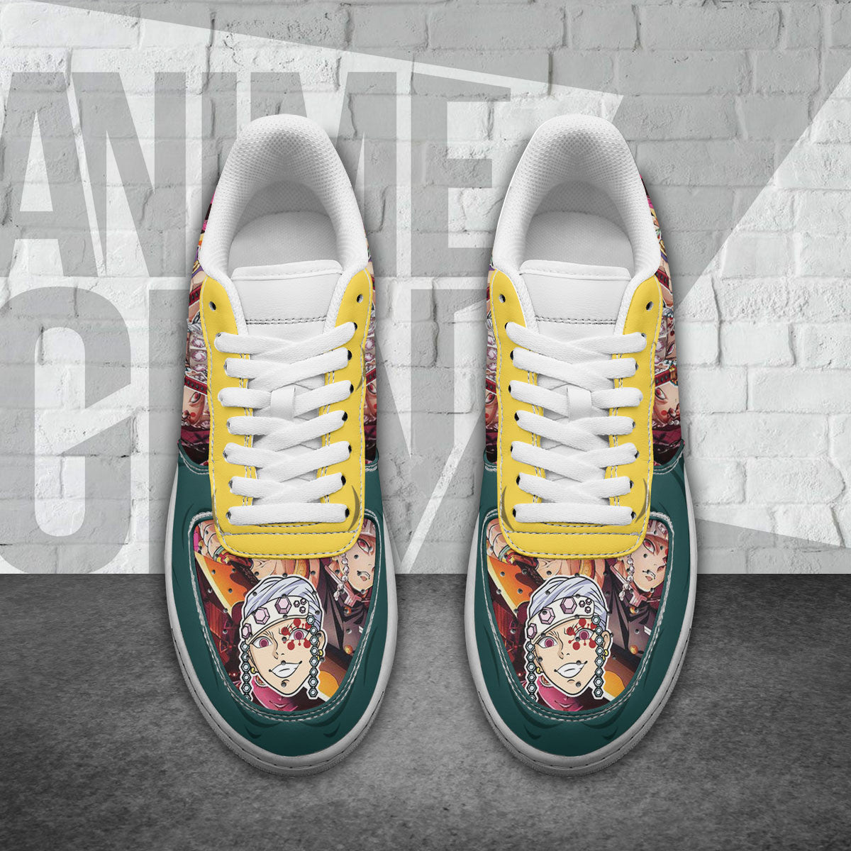 Demon Slayer Tengen Uzui Air Sneakers Custom Anime Shoes