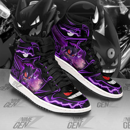 Pokemon Gengar JD Sneakers Custom Anime Shoes