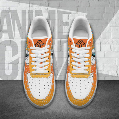 Demon Slayer Zenitsu Air Sneakers Custom Anime Shoes