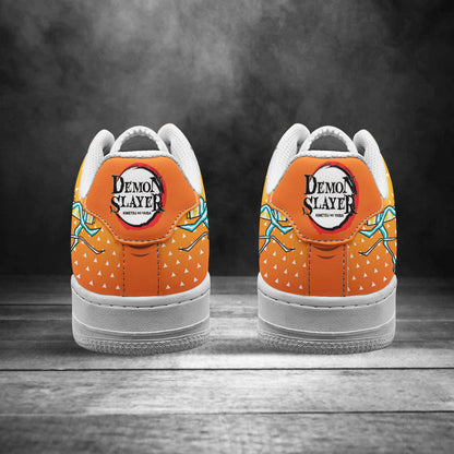 Demon Slayer Zenitsu Air Sneakers Custom Anime Shoes
