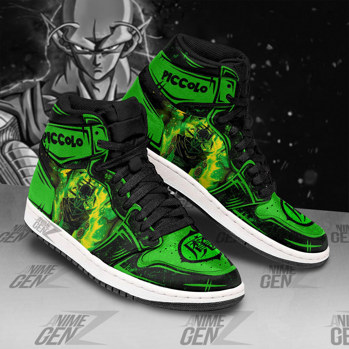 Dragon Ball Piccolo JD Sneakers Custom Anime Shoes