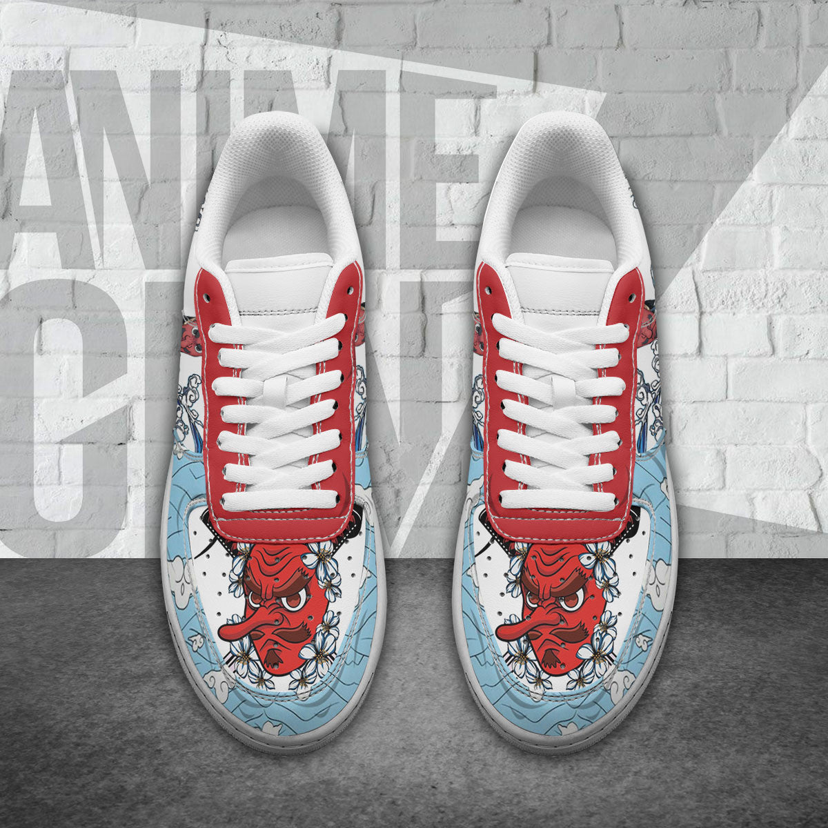 Sakonji Urokodaki Air Sneakers Demon Slayer Custom Anime Shoes