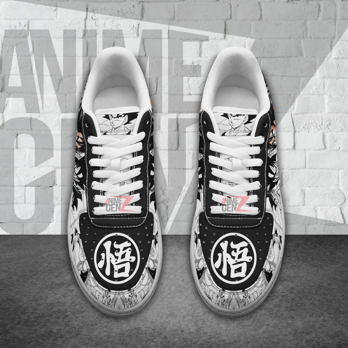 Dragon Ball Goku Sneakers Air Sneakers Custom Anime Shoes