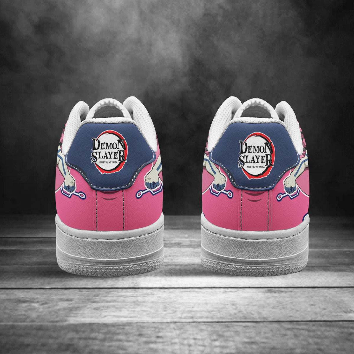 Demon Slayer Akaza Air Sneakers Custom Anime Shoes