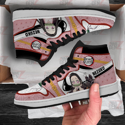 Demon Slayer JD Sneakers Nezuko Custom Anime Shoes
