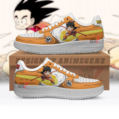 Dragon Ball Goku Kid Air Sneakers Custom Anime Shoes