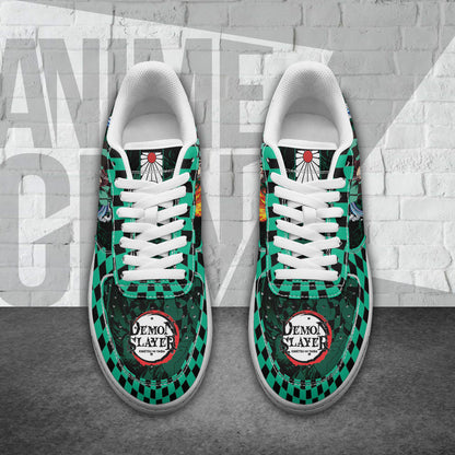 Demon Slayer Tajiro Air Sneakers Custom Anime Shoes