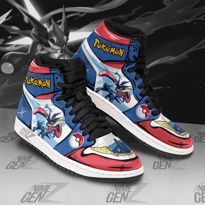 Pokemon Greninja JD Sneakers Custom Pokemon Anime Shoes