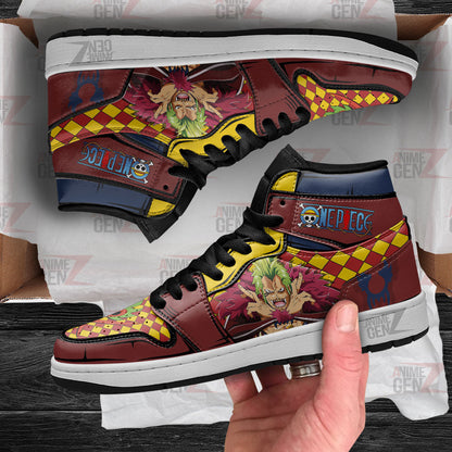 One Piece Bartolomeo JD Sneakers Custom Anime Shoes