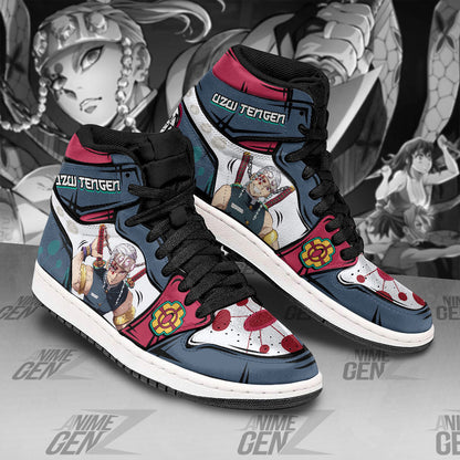 Demon Slayer JD Sneaker Uzui Tengen Custom Anime Shoes