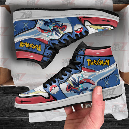 Pokemon Greninja JD Sneakers Custom Pokemon Anime Shoes