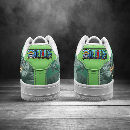 One Piece Zoro Air Sneakers Custom Anime Shoes