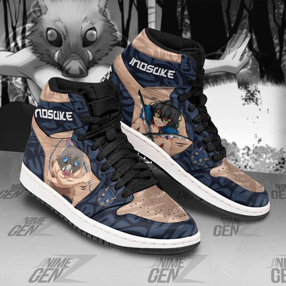 Demon Slayer JD Sneakers Hashibira Inosuke Custom Anime Shoes