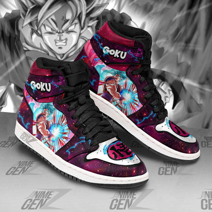 Dragon Ball Son Goku Kaio-ken JD Sneakers Custom Anime Shoes