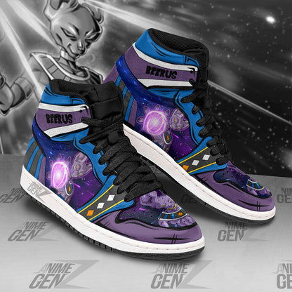 Dragon Ball Beerus JD Sneakers Custom Anime Shoes