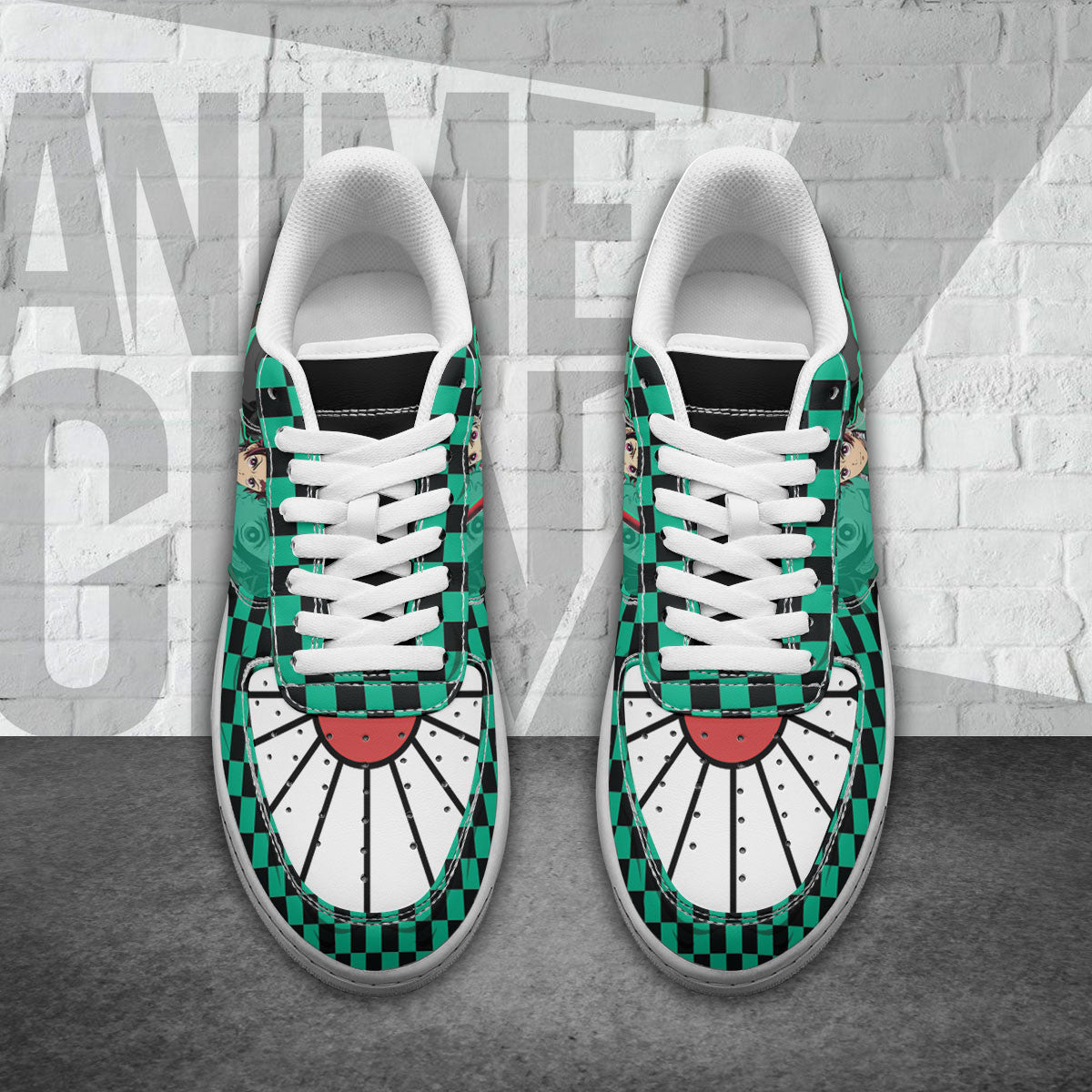 Demon Slayer Tanjiro Air Sneakers Custom Anime Shoes