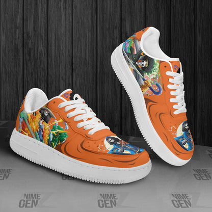 One Piece Brook Air Sneakers Custom Anime Shoes