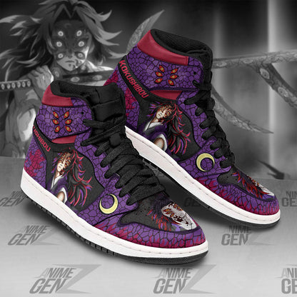 Demon Slayers Kokushibou JD Sneakers Custom Anime Shoes