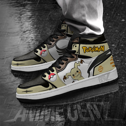 Pokemon Mimikyu JD Sneakers Custom Pokemon Anime Shoes