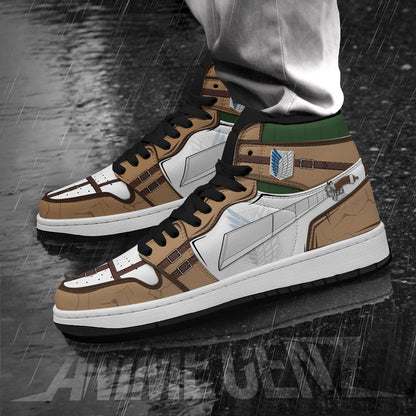 Attack On Titan JD Sneakers Reconnaissance Army Custom Anime Shoes