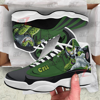 Dragon Ball Cell Air Jordan 13 Sneakers Custom Anime Shoes