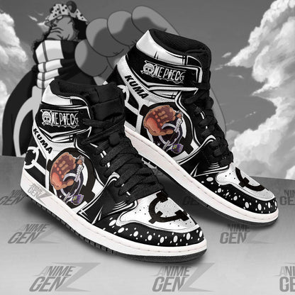 One Piece Bartholomew Kuma JD Sneakers Custom Anime Shoes