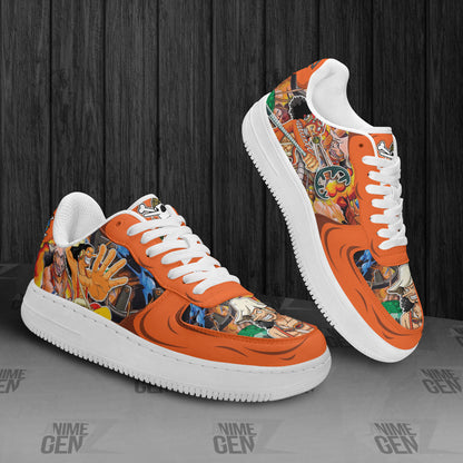 One Piece Usopp Air Sneakers Custom Anime Shoes