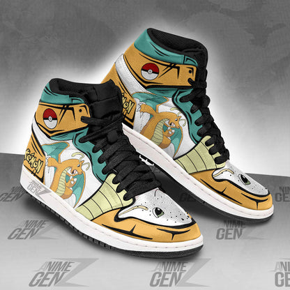 Pokemon Dragonite JD Sneakers Custom Anime Shoes