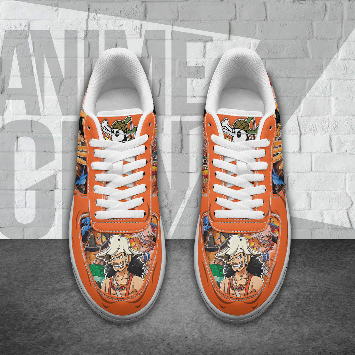 One Piece Usopp Air Sneakers Custom Anime Shoes