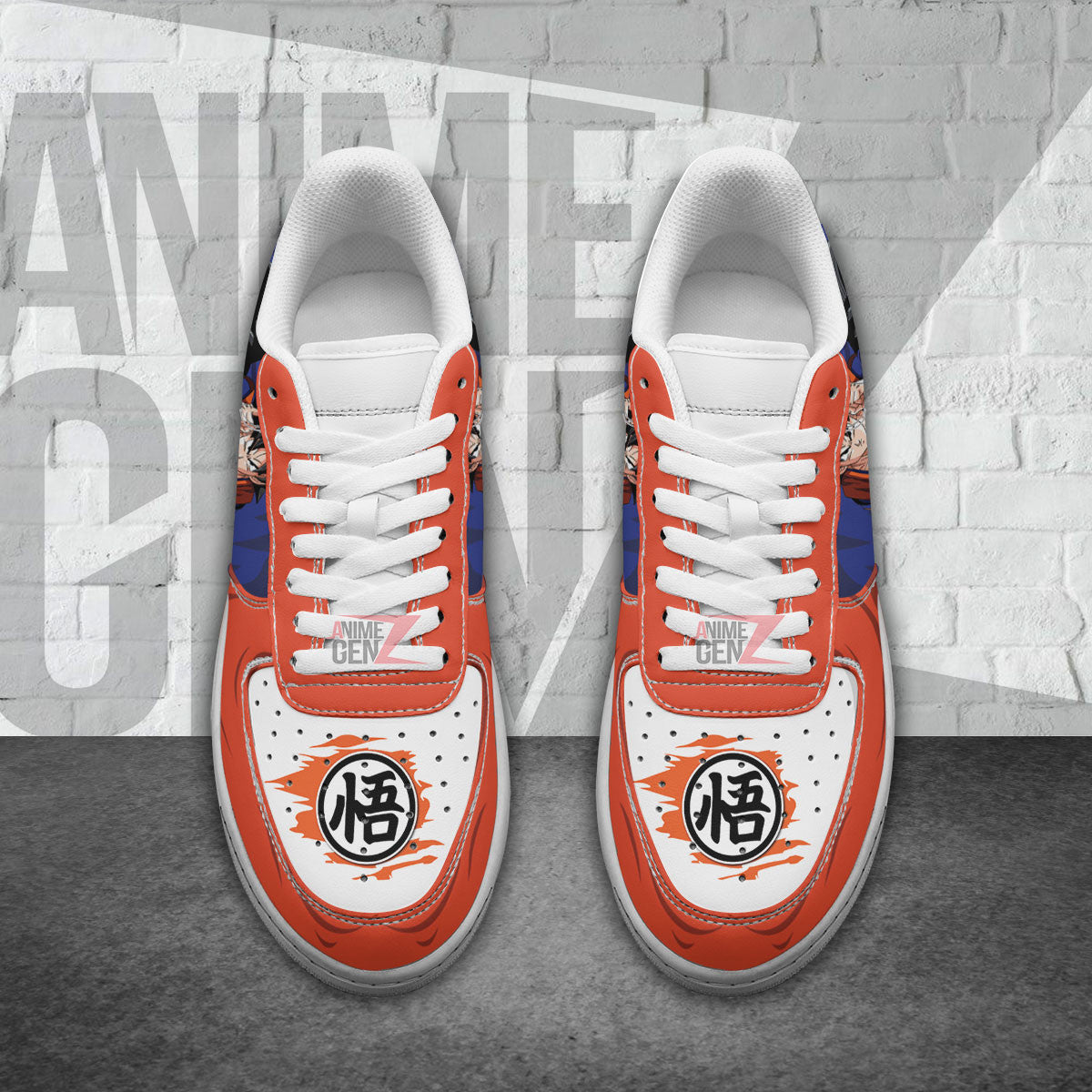 Dragon Ball Goku Air Sneakers Custom Anime Shoes