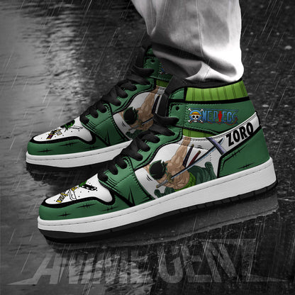 One Piece Roronoa Zoro JD Sneakers Custom Anime Shoes