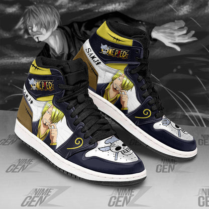 One Piece Sanji JD Sneakers Custom Anime Shoes