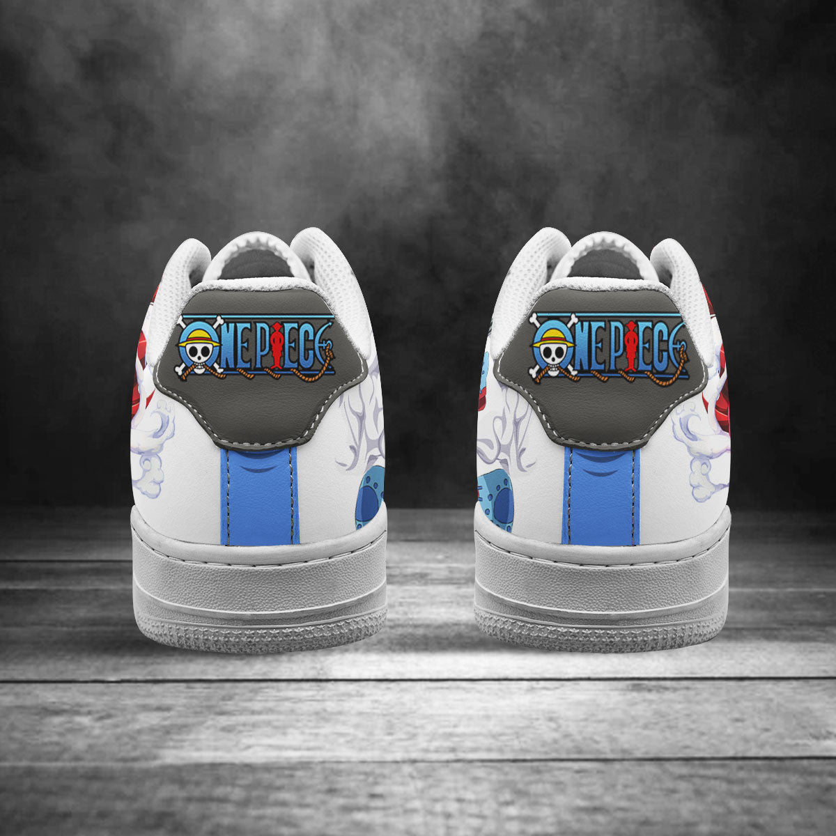 One Piece Monkey D. Luffy Gear 4 Air Sneakers Custom Anime Shoes