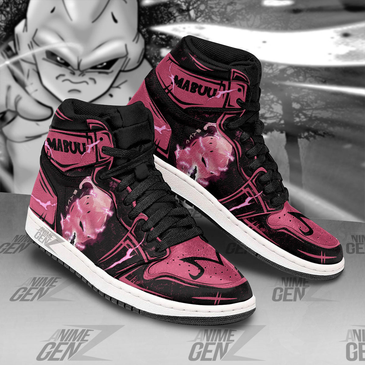 Dragon Ball Majin Buu JD Sneakers Custom Anime Shoes