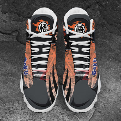 Dragon Ball Guku God Air Jordan 13 Sneakers Custom Anime Shoes