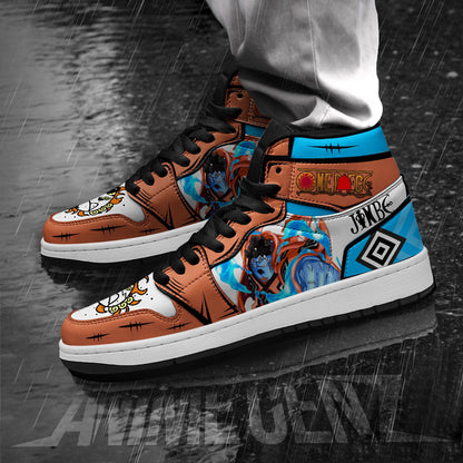 One Piece Jinbe JD Sneakers Custom Anime Shoes