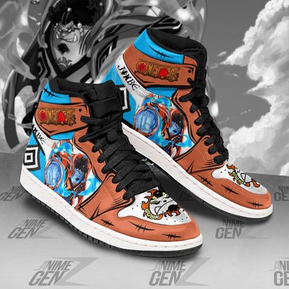 One Piece Jinbe JD Sneakers Custom Anime Shoes