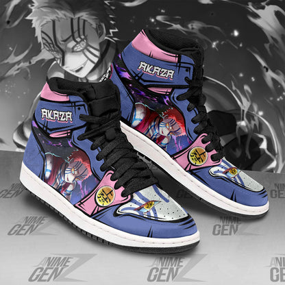 Demon Slayer JD Sneakers Akaza Anime Custom Shoes