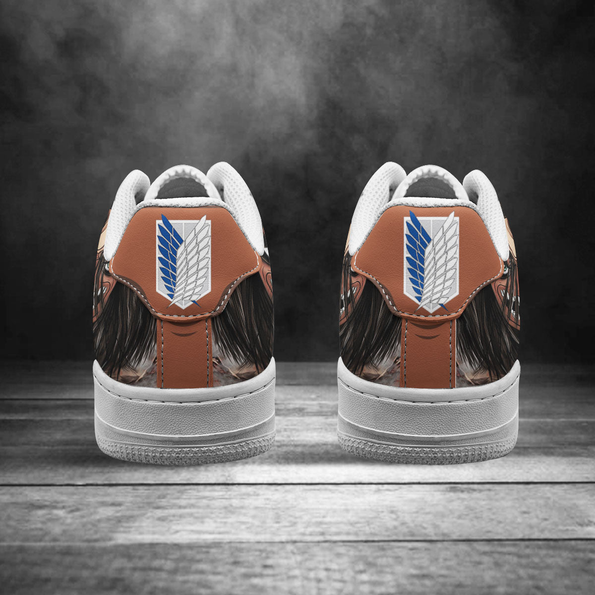 Attack On Titan Eren Yeager Air Sneakers Custom Anime Shoes