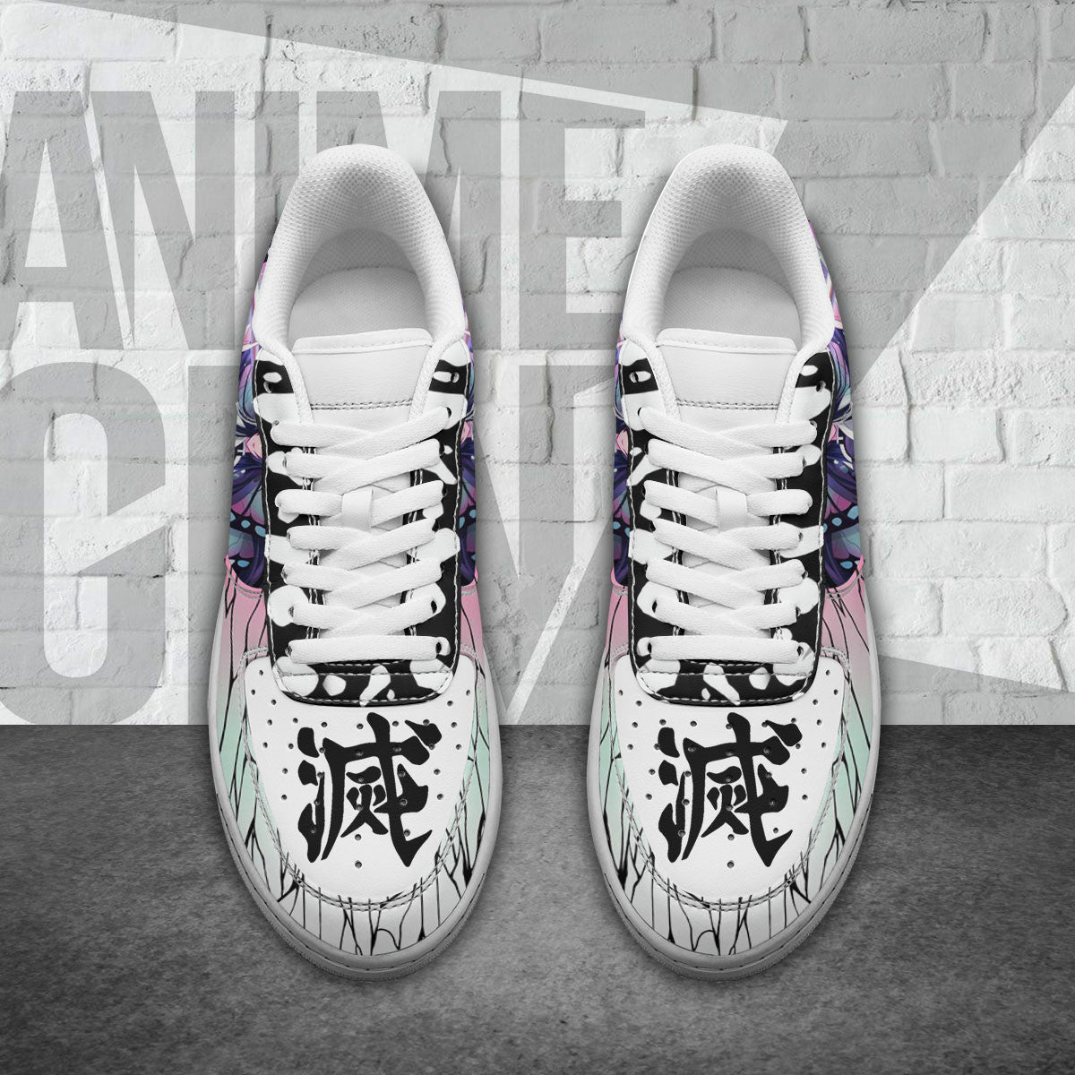 Demon Slayer Kanae Kocho Air Sneakers Custom Anime Shoes
