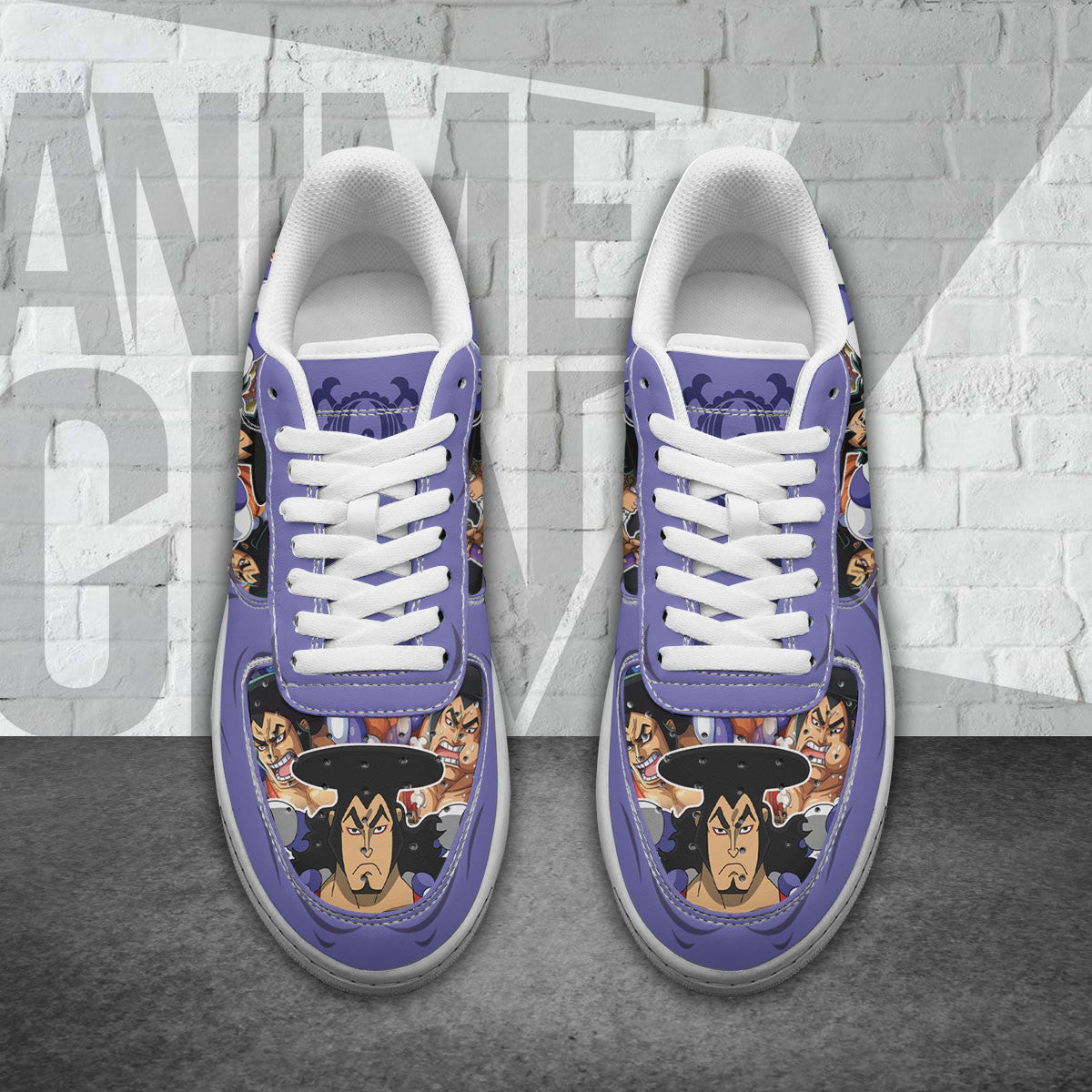 One Piece Kozuki Oden Air Sneakers Custom Anime Shoes
